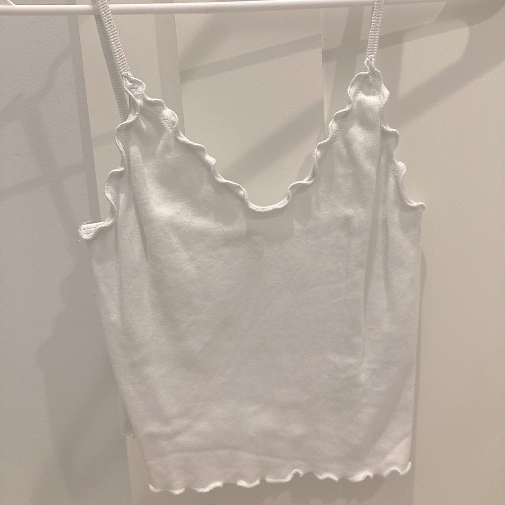 Brandy Melville Ruffle Tank Top
